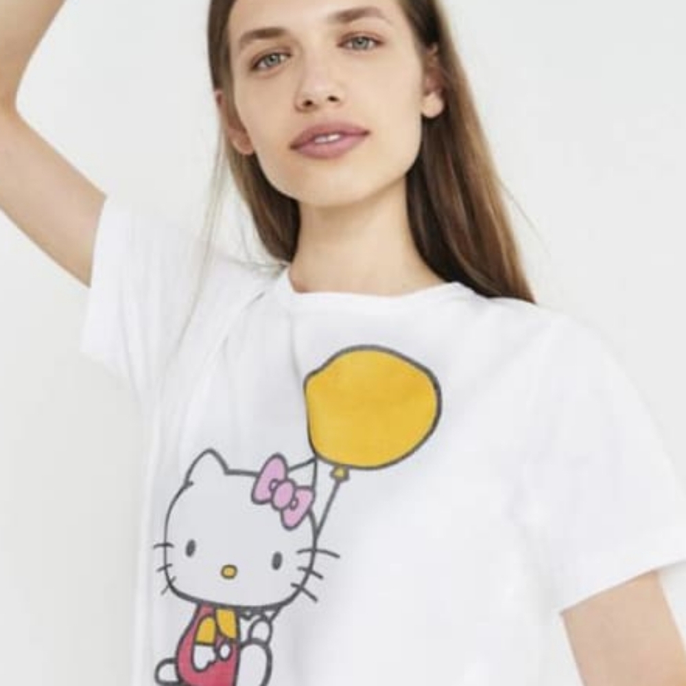 EUC Chinti & Parker x Hello Kitty Cotton T Shirt XS